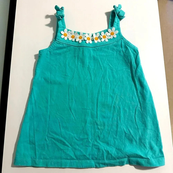Hanna Andersson daisy tank girls size 6-7 - Picture 1 of 5